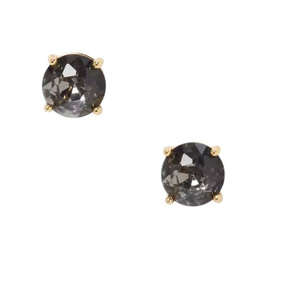 NWT! Kate Spade Gumdrops Studs in Black/Diamond - Picture 1 of 5
